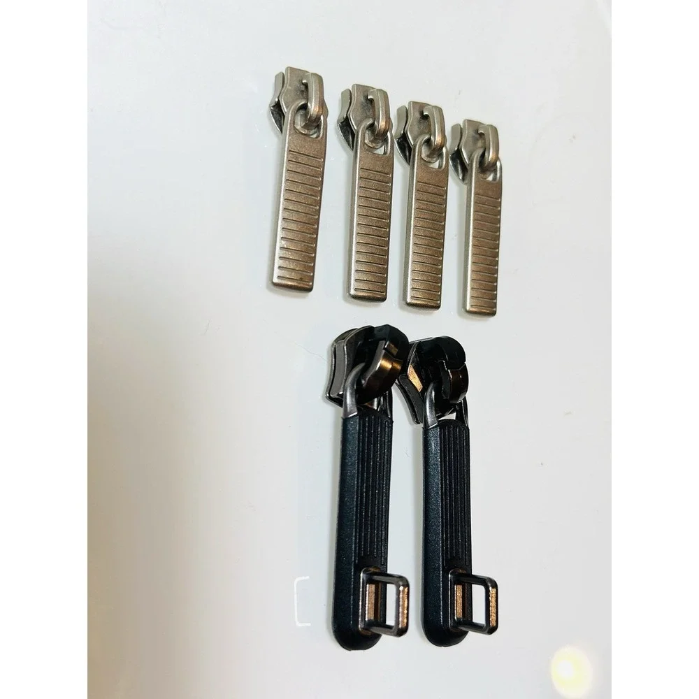 Lot of 6 Replacement Zipper Pulls Sliders for Samsonite Element XLT 2.0  Luggage